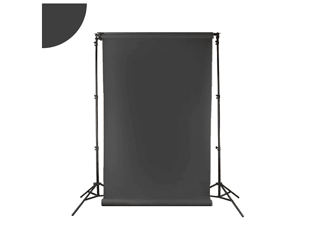 Fondo de Papel BD Negro 2,72 × 11 m BD101A1