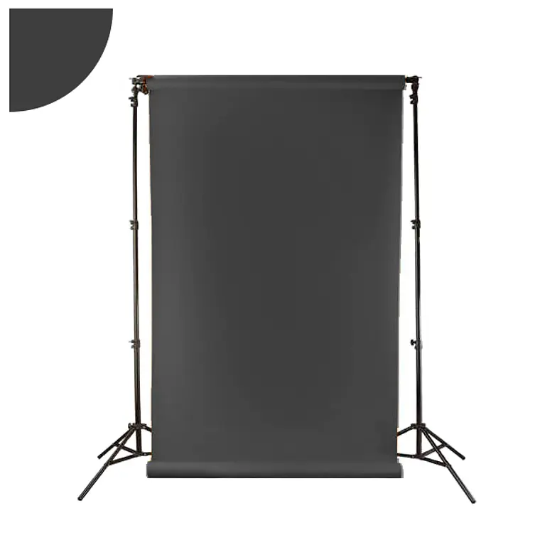 Fondo de Papel BD Negro 2,72 × 11 m BD101A1 1