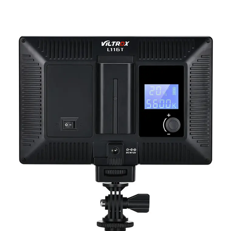 Luz LED Viltrox L116T con CRI 95+ 3