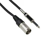 Cable de micrófono Bespeco XLR M - Plug balanceado / 5 metros  - Miniatura 1