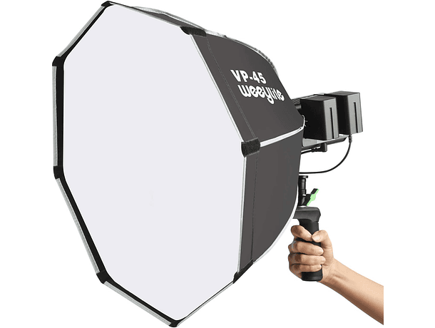 Caja de Luz Octogonal Weeylite VP-45 de 60 cm para Viltrox Ninja