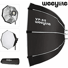Caja de Luz Octogonal Weeylite VP-45 de 60 cm para Viltrox Ninja 4