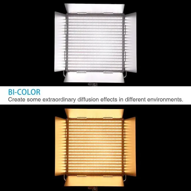 Kit de 2 Luces LED VL-D60T de 60W con CRI +95 5