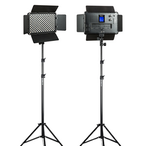 Kit de 2 Luces LED VL-S192T de 45W con CRI +95 1