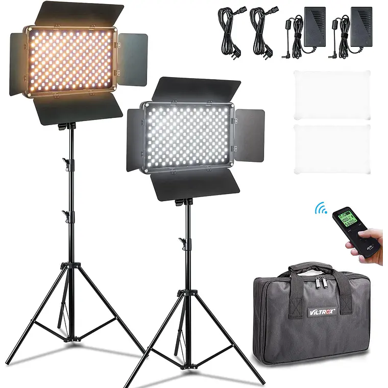 Kit de 2 Luces LED VL-S192T de 45W con CRI +95 6