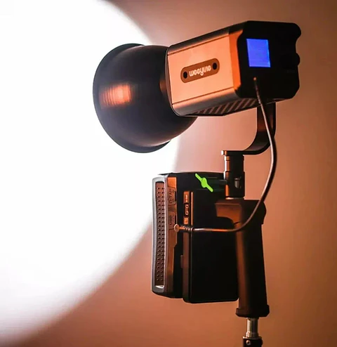 Placa Adaptadora de Batería V-Mount Weeylite WB3 para Luces Viltrox