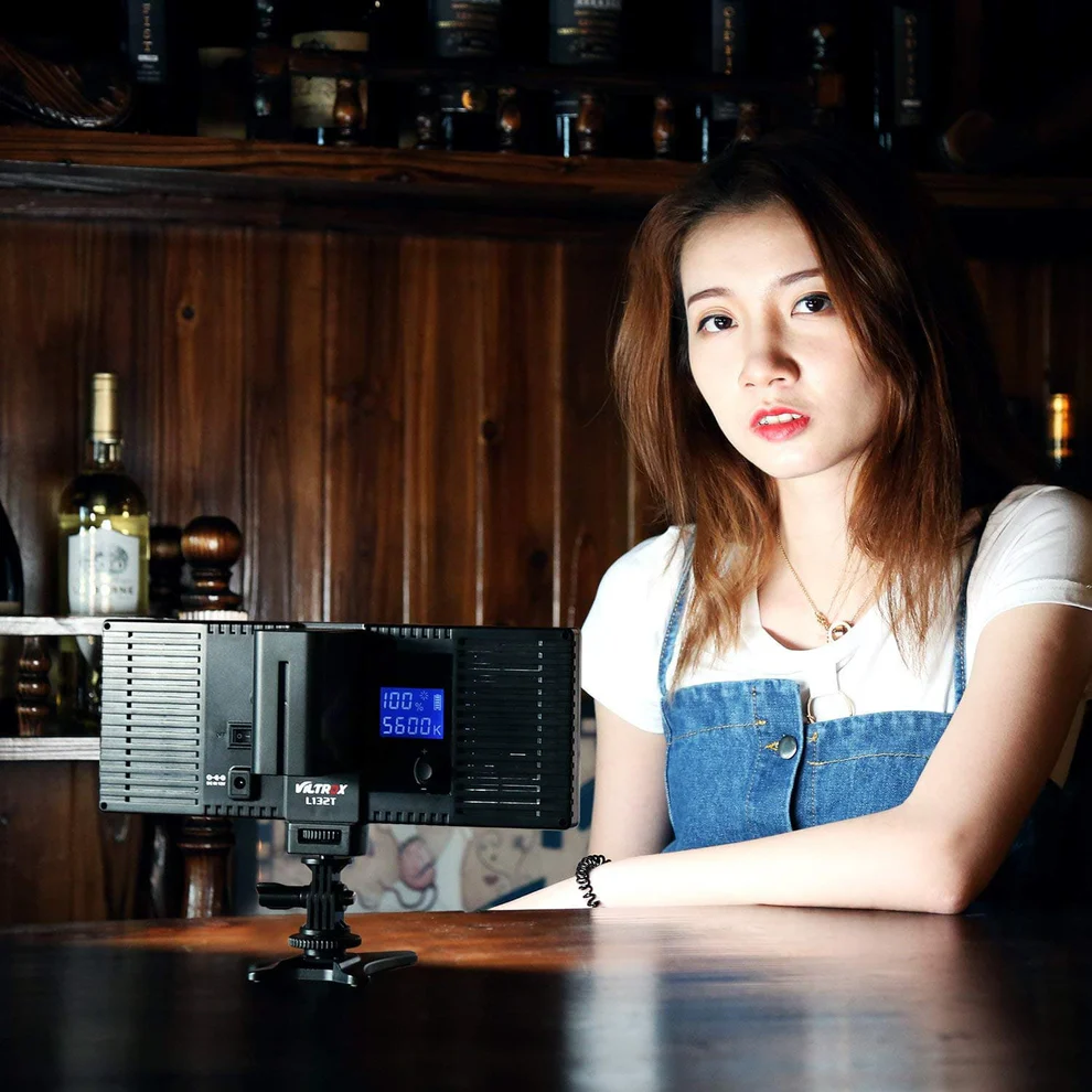 Luz LED Viltrox L132T de 0,78″ 3