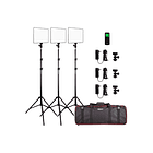 Kit de 3 Luces LED VL-200T de 30W Regulables 1