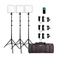 Kit de 3 Luces LED VL-200T de 30W Regulables - Miniatura 1