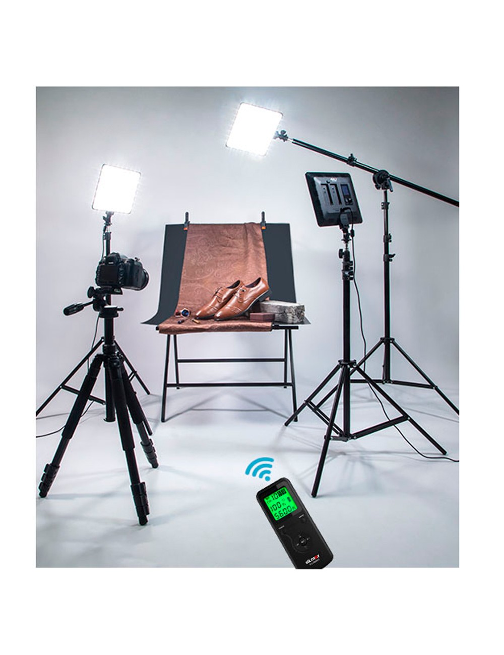 Kit de 3 Luces LED VL-200T de 30W Regulables 2