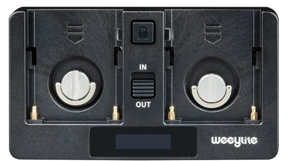 Placa Adaptadora de Batería NP-F Weeylite WB2 para Luces Viltrox 6