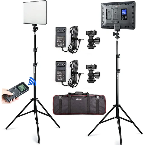 Kit de 2 Luces LED VL-200T de 30W Regulables