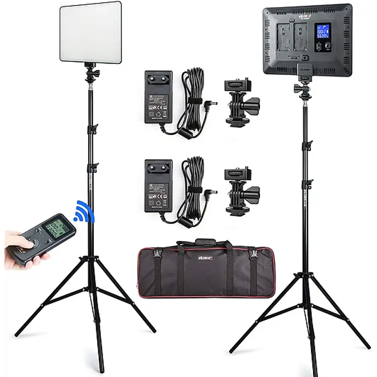Kit de 2 Luces LED VL-200T de 30W Regulables 1