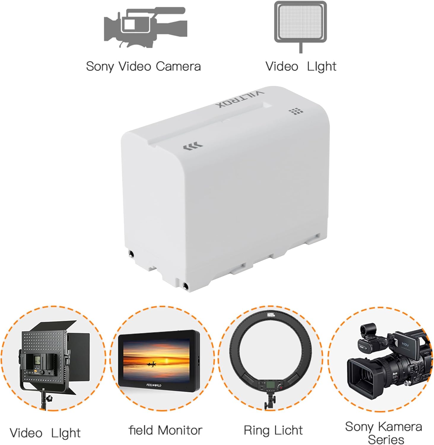 Cargador de Batería Viltrox NP-F970 5