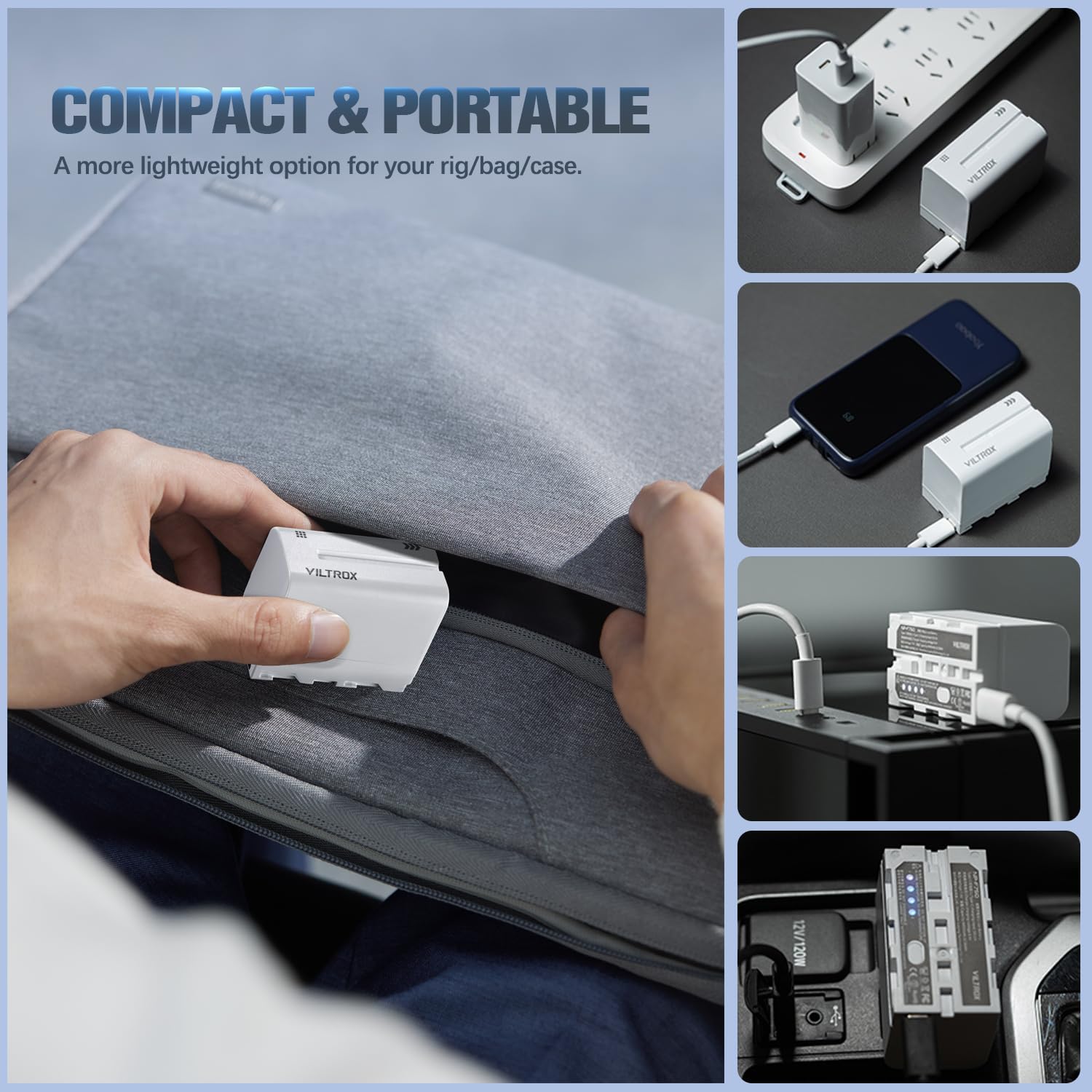 Batería Viltrox NP-F970 6