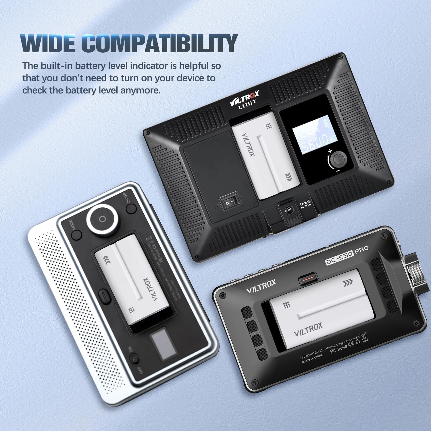 Batería Viltrox NP-F970 3