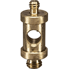 Adaptador de montaje espiga Manfrotto 118 rosca macho de 1/4 