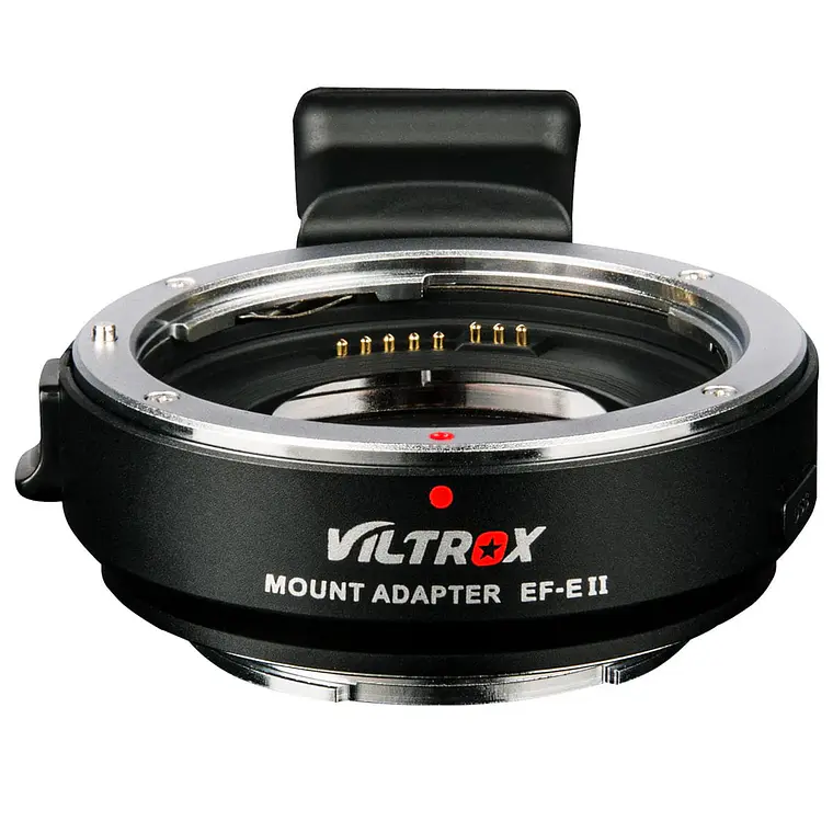 Adaptador de Lentes Autofocus Viltrox EF-E II AF Booster de Canon para Montura Sony E 7