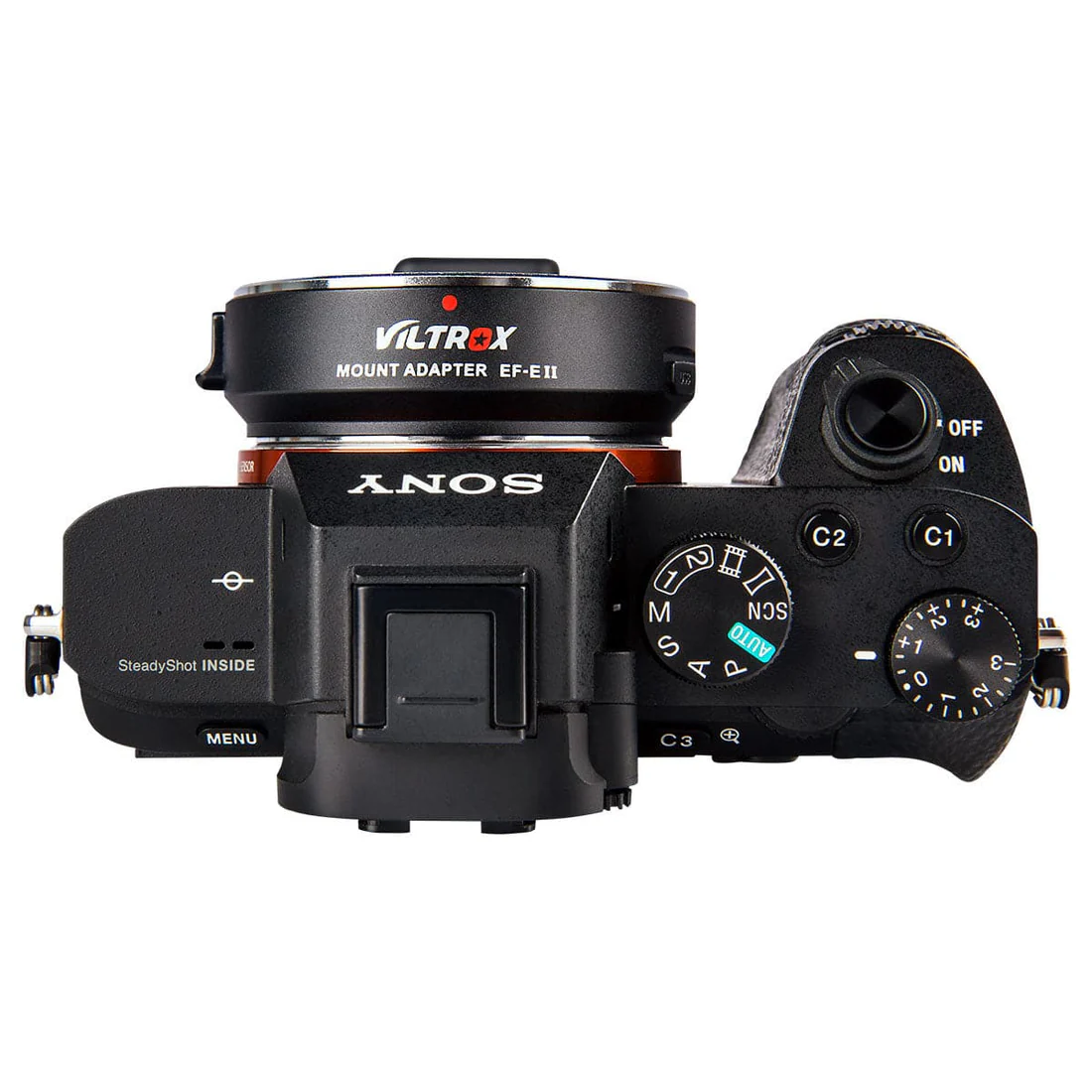 Adaptador de Lentes Autofocus Viltrox EF-E II AF Booster para Montura Sony E 8