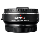 Adaptador de Lentes Autofocus Viltrox EF-E II AF Booster para Montura Sony E 11