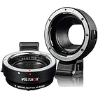Adaptador de Montura Viltrox de Lentes Canon EF / EF-S a Cámaras Canon EF-M 4