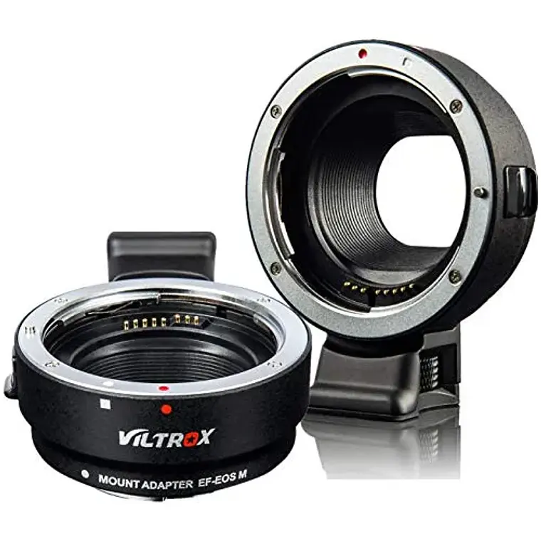 Adaptador de Montura Viltrox de Lentes Canon EF / EF-S a Cámaras Canon EF-M 4