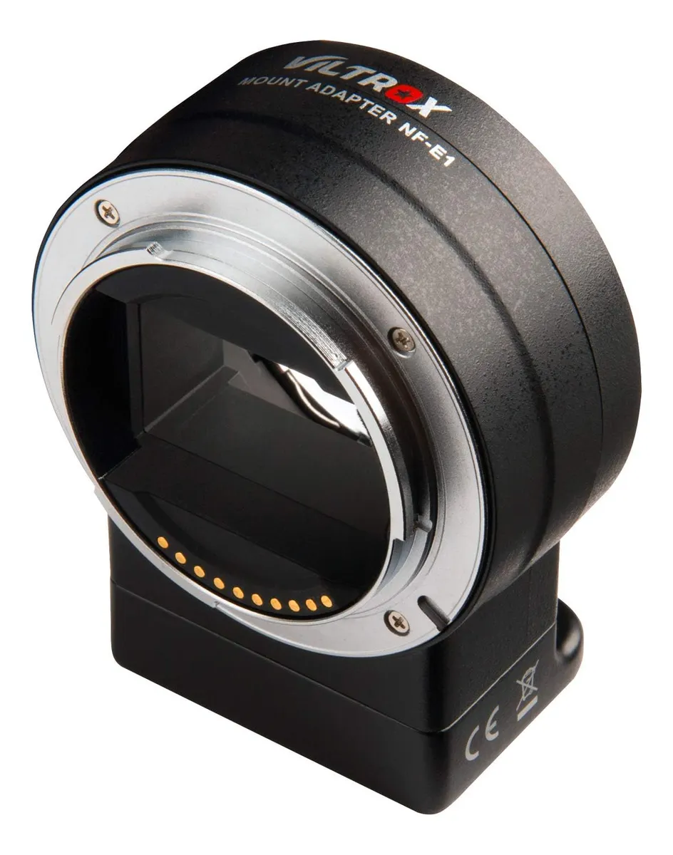 Adaptador de Montura Viltrox NF-E1 para Lentes Nikon F a Cámaras Sony E 1