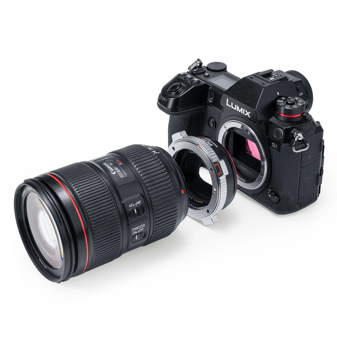 Adaptador de Montura Autofocus Viltrox EF-L Pro para Lentes Canon EF a Montura Leica L 2