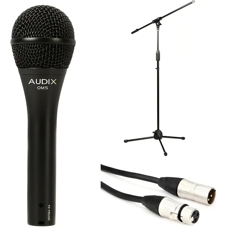 Micrófono Dinámico Vocal Profesional Audix OM5 5