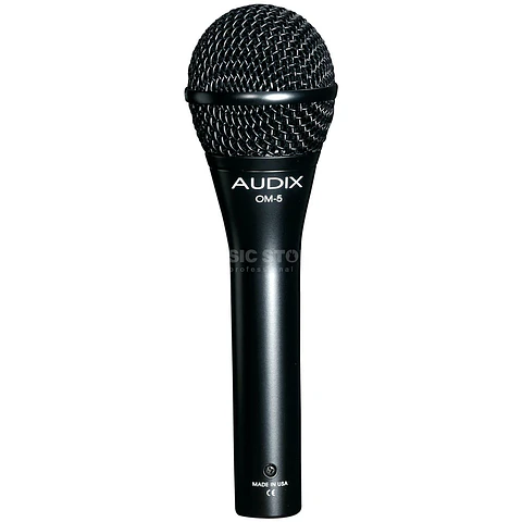 Micrófono Dinámico Vocal Profesional Audix OM5
