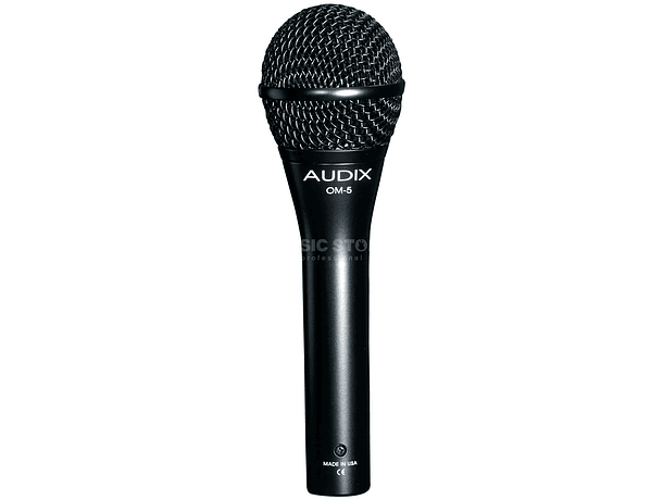 Micrófono Dinámico Vocal Profesional Audix OM5