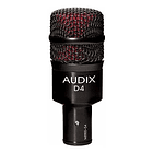 Micrófono Dinámico Audix D4 para Instrumentos con Patrón Hipercardioide y Cable 3