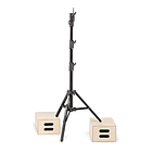 Stand Manfrotto de Aluminio Negro con Espiga 4