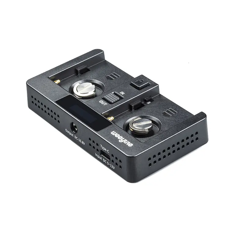 Placa Adaptadora de Batería NP-F Weeylite WB2 para Luces Viltrox 1