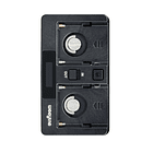 Placa Adaptadora de Batería NP-F Weeylite WB2 para Luces Viltrox 3