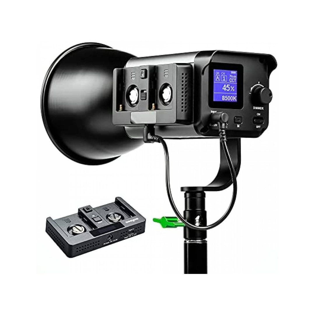 Placa Adaptadora de Batería NP-F Weeylite WB2 para Luces Viltrox 2