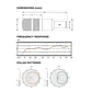 Micrófono Dinámico Audix D4 para Instrumentos con Patrón Hipercardioide y Cable - Miniatura 6