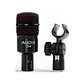 Micrófono Dinámico Audix D4 para Instrumentos con Patrón Hipercardioide y Cable - Miniatura 5