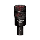 Micrófono Dinámico Audix D4 para Instrumentos con Patrón Hipercardioide y Cable 1