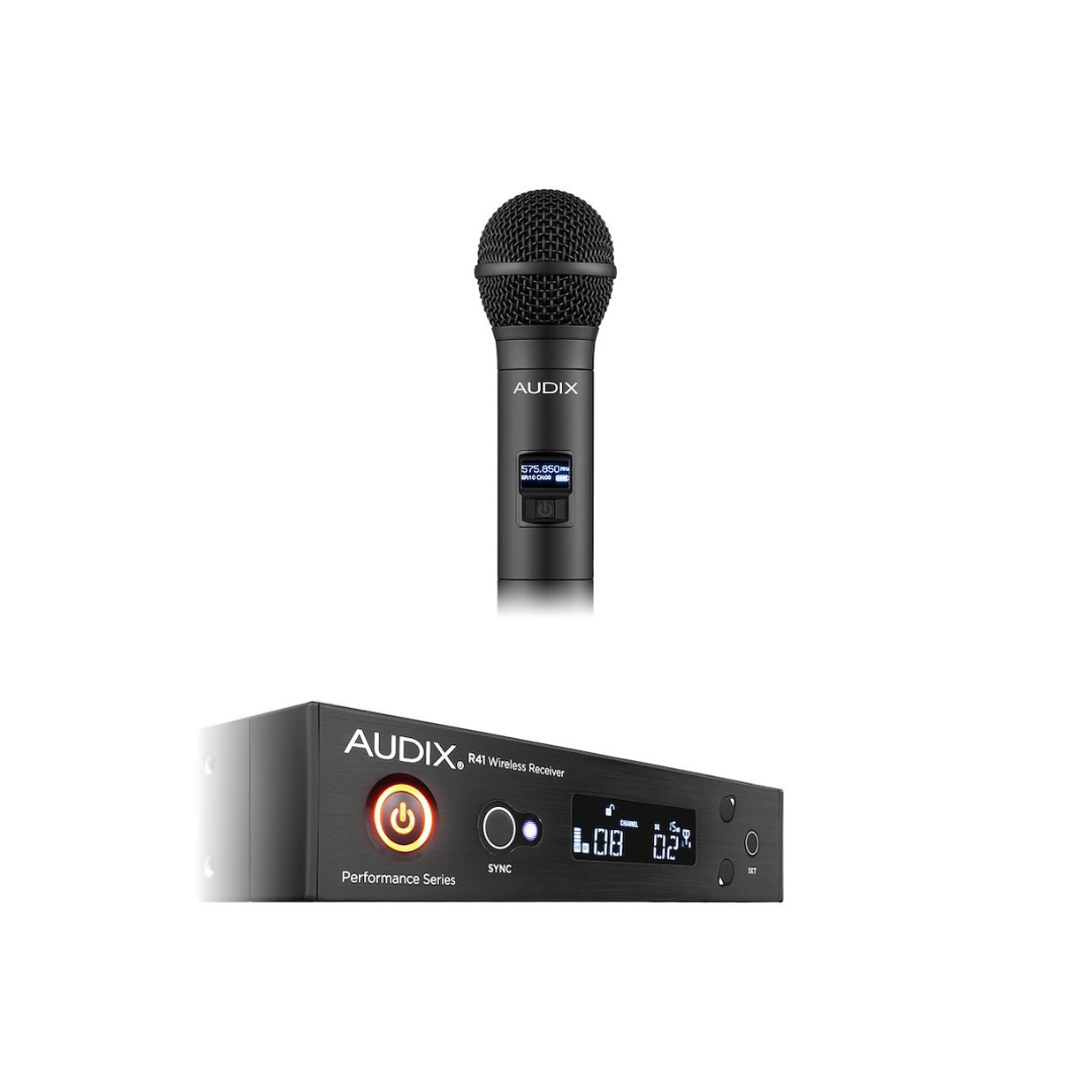 Sistema Inalámbrico Audix R41 con Transmisor de Mano H60/OM2 1