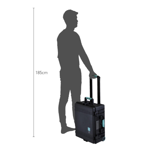 Maleta Rígida de Resina con Espuma HPRC 2600W 4