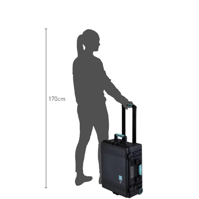 Maleta Rígida de Resina con Espuma HPRC 2600W 5