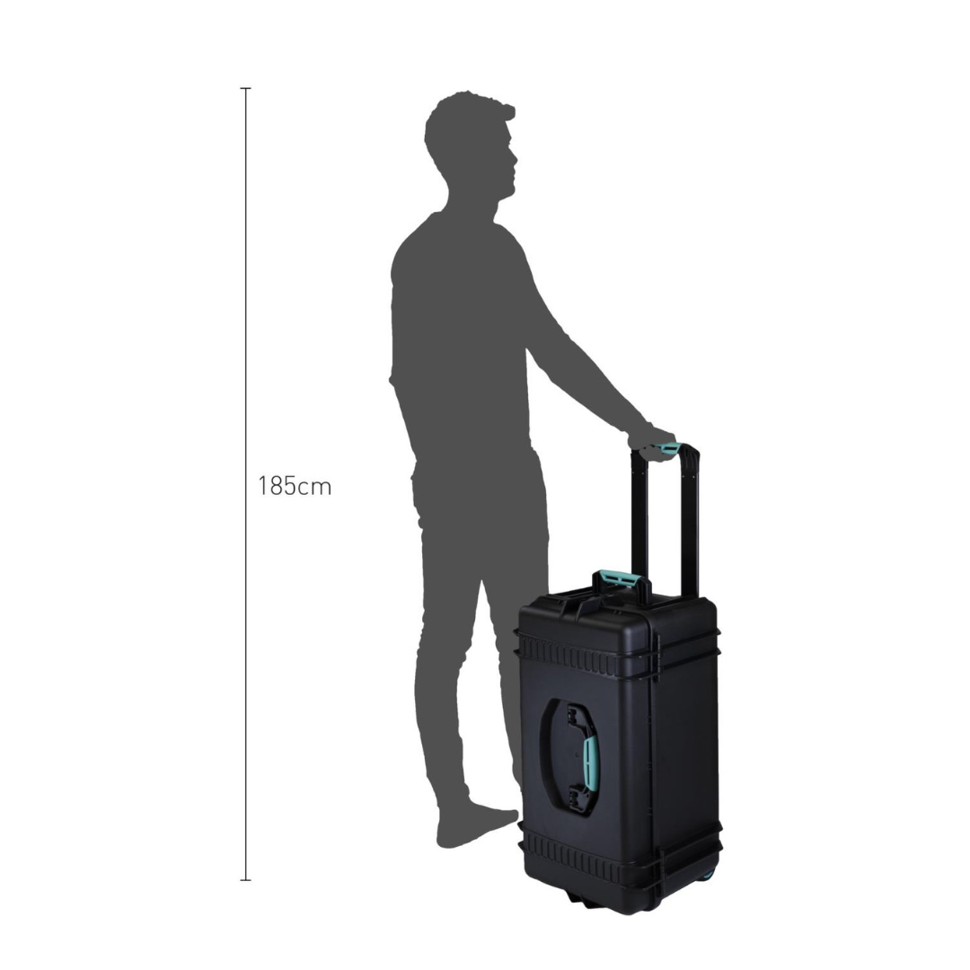 Maleta Rígida de Resina con 2 Ruedas HPRC 4300W   3