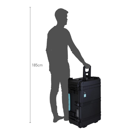 Maleta Rígida de Resina HPRC con 4 Ruedas 2760W 8