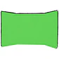 Kit de Fondo Panorámico Manfrotto Verde Chroma Key de 13 × 7,5 pies - Miniatura 1