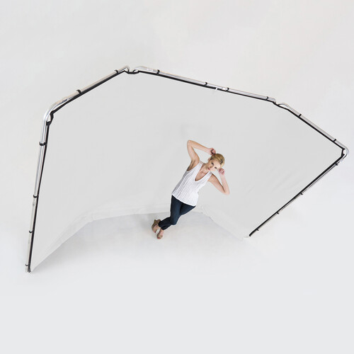 Fondo Panorámico Manfrotto Blanco de 4 mts 2