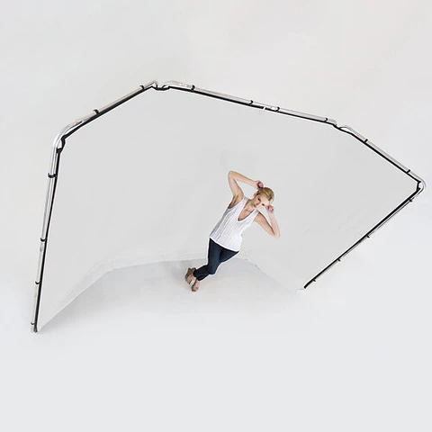 Fondo Panorámico Manfrotto Blanco de 4mts