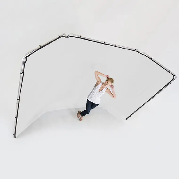 Fondo Panorámico Manfrotto Blanco de 4mts 2