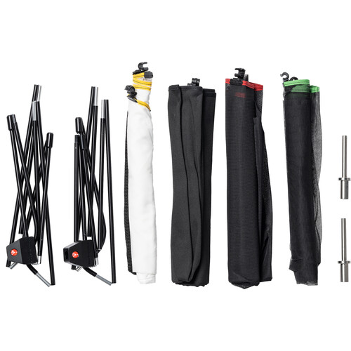 Kit de Bandera Manfrotto Rapid Flag de 0,46 × 0,61 Metros 14