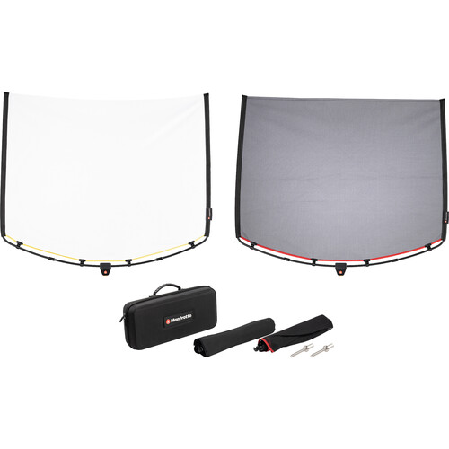 Kit de Bandera Manfrotto Rapid Flag de 0,46 × 0,61 Metros 16